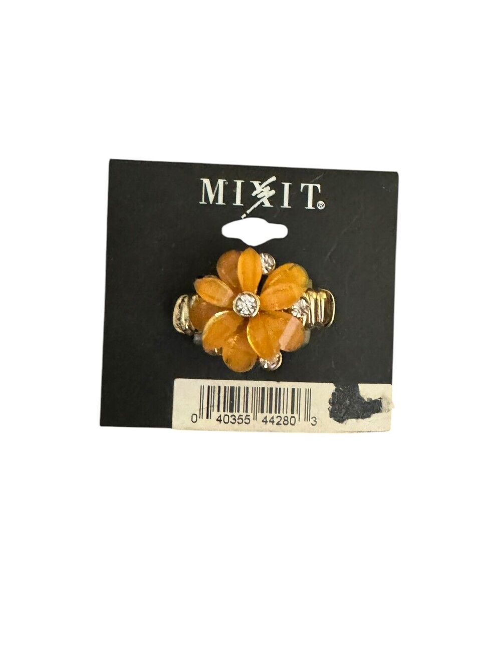 Mixit Ring Yellow Flower Statement Fashion Women Ring Size Stretchable